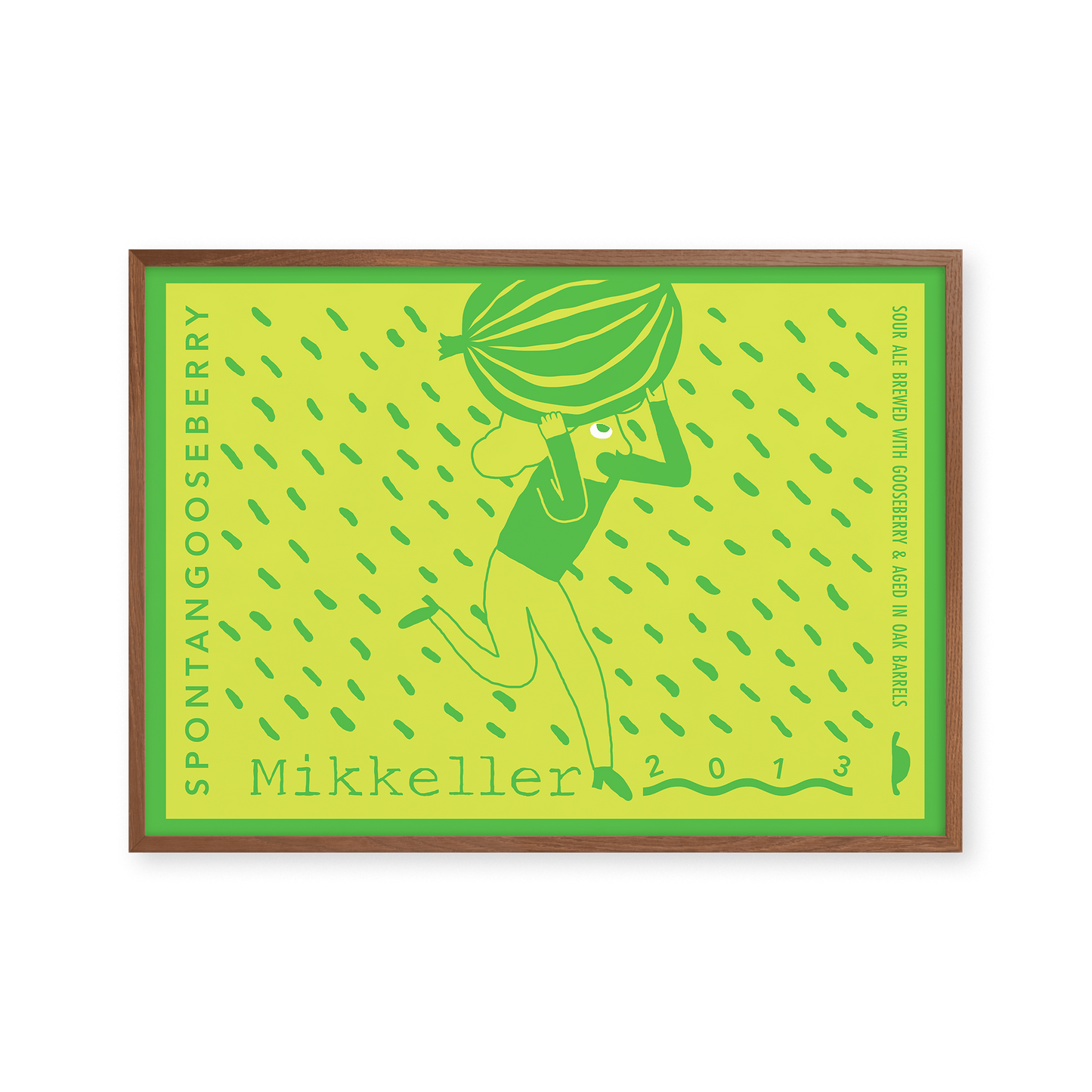 Mikkeller Prints Poster Spontangooseberry