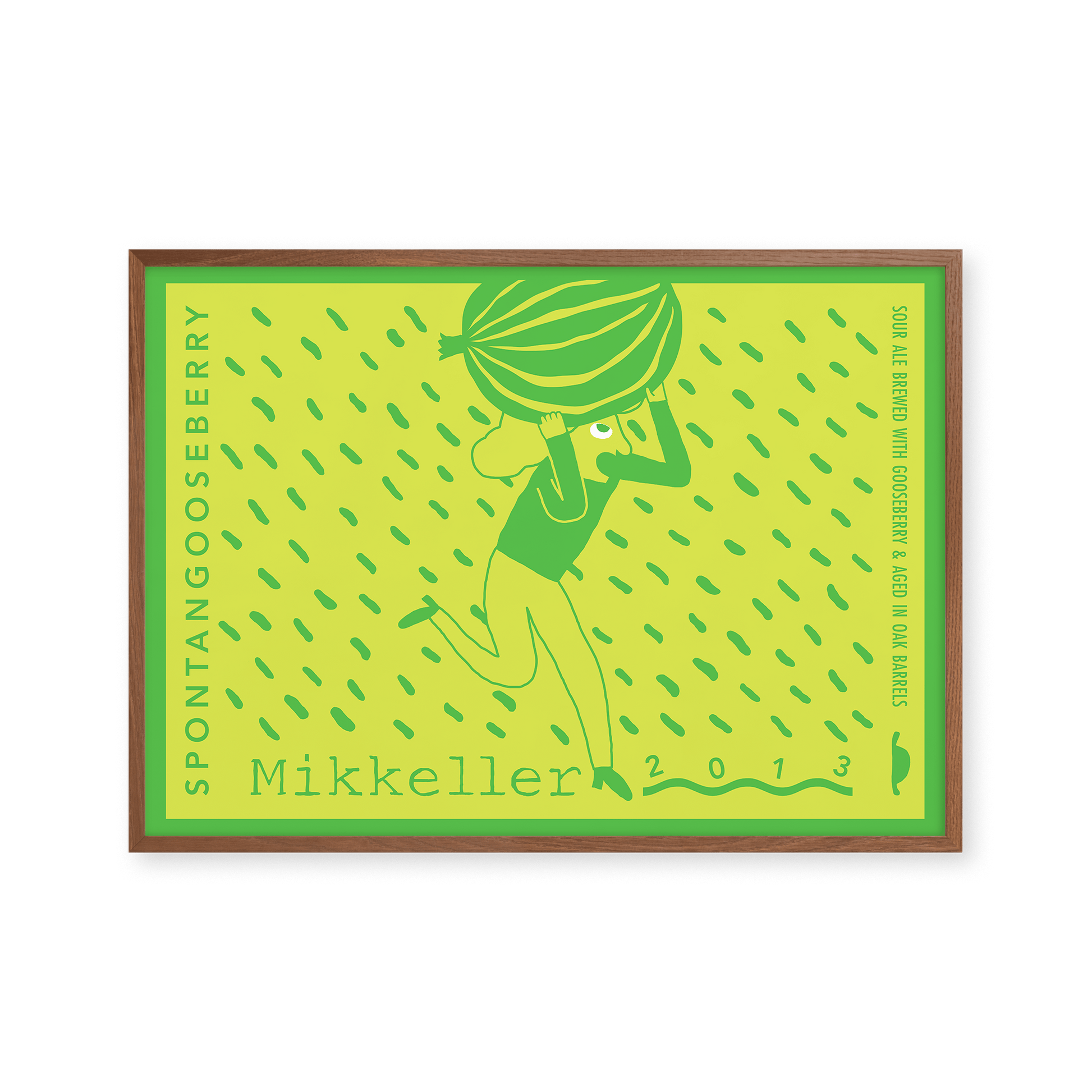 Mikkeller Prints Poster Spontangooseberry