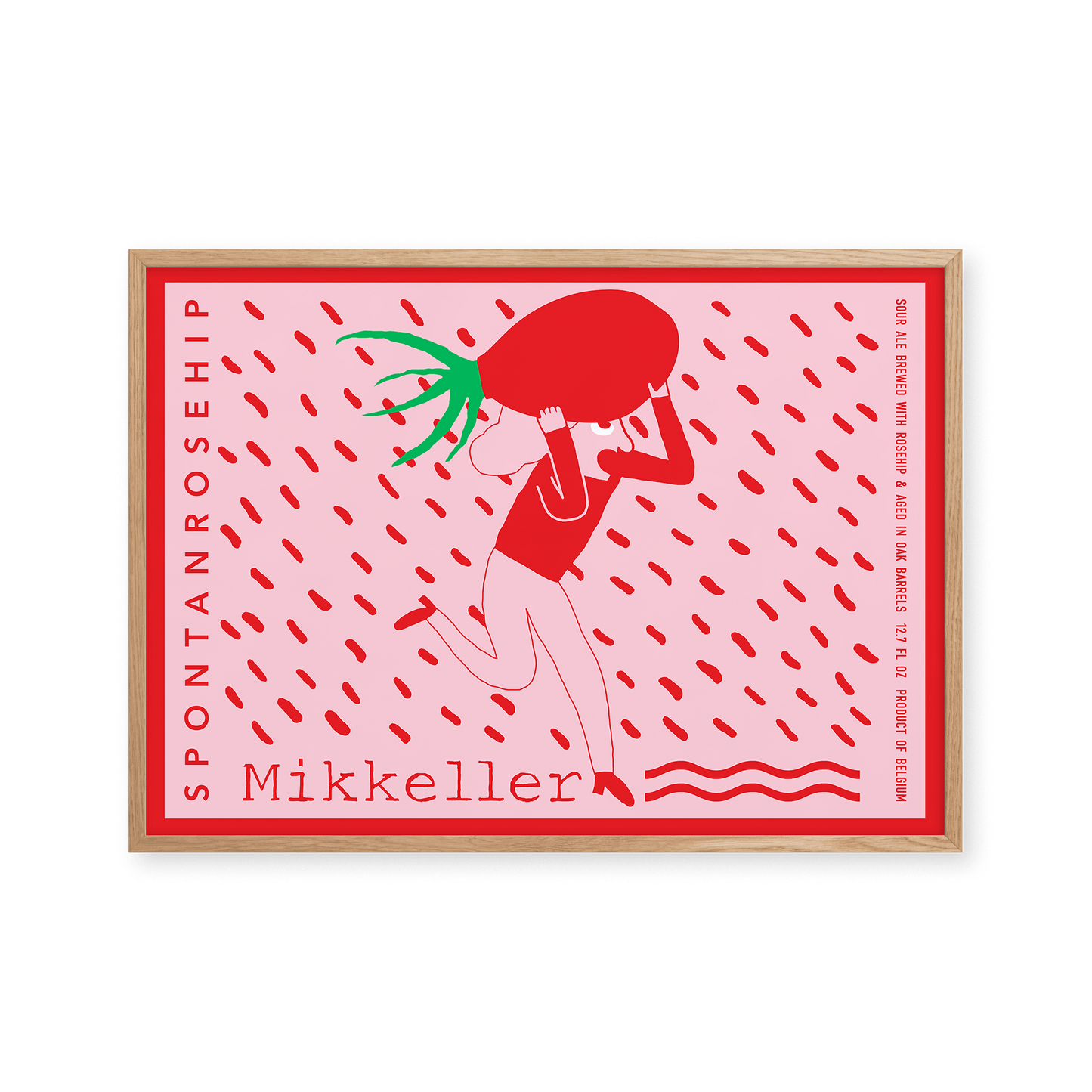 Mikkeller Prints Poster Spontanrosehip