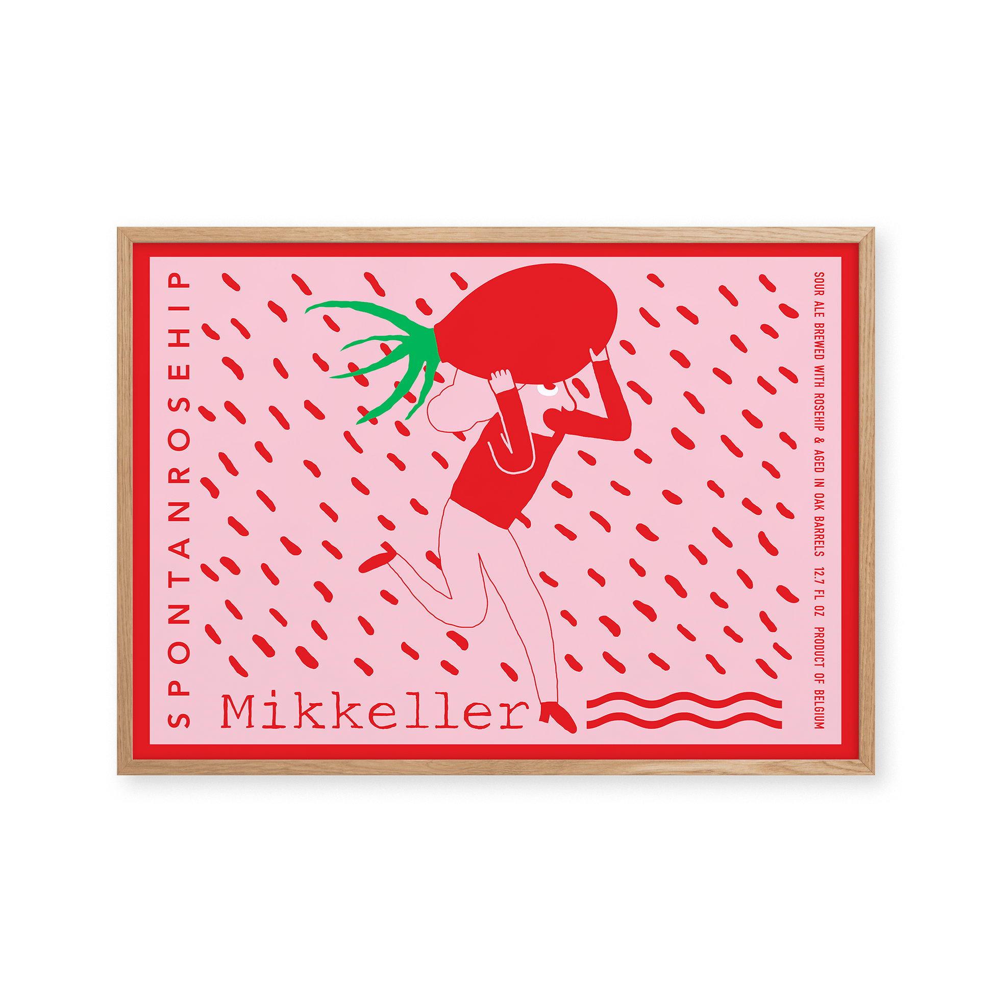 Mikkeller Prints Poster Spontanrosehip