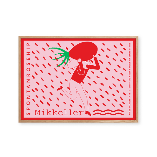 Mikkeller Prints Poster Spontanrosehip