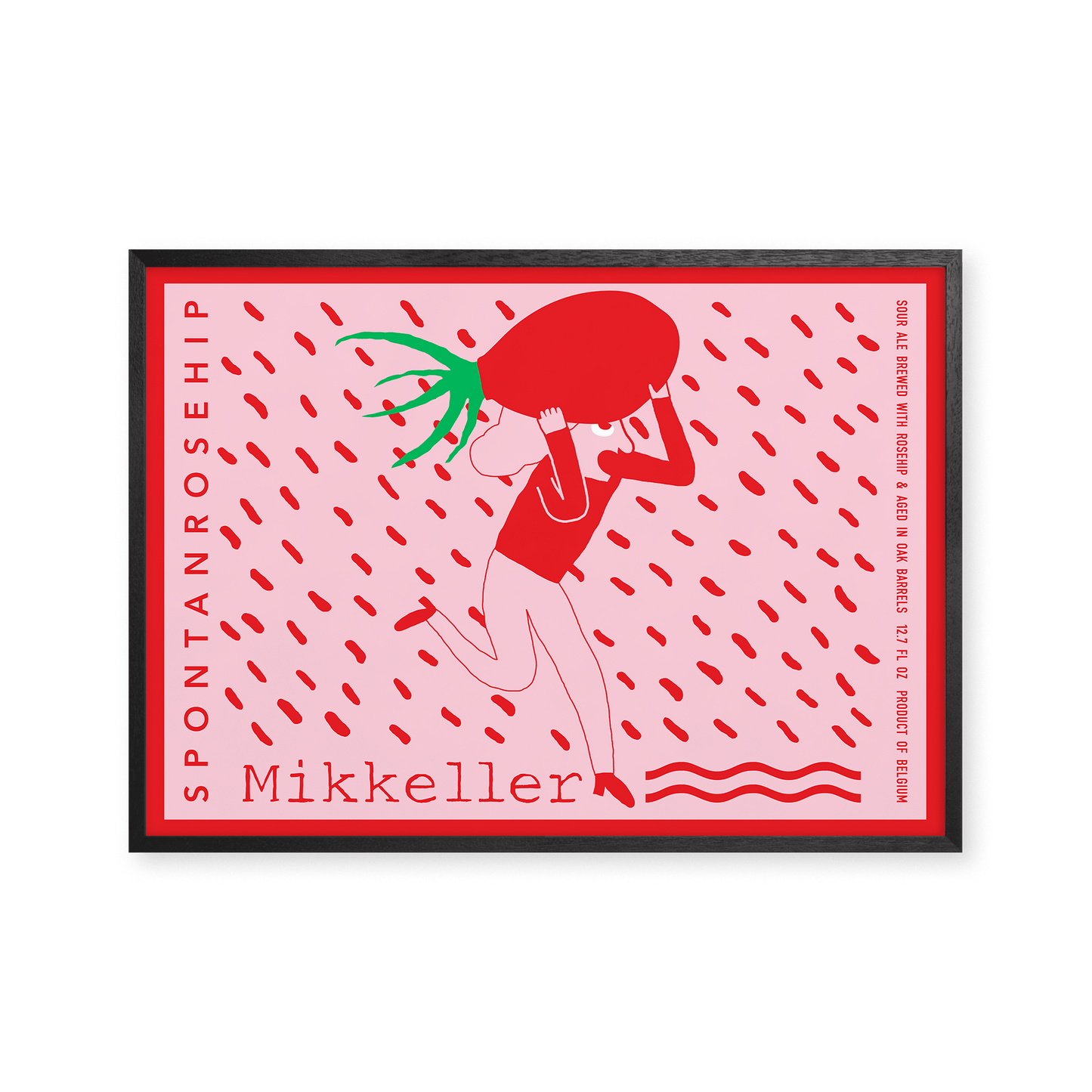 Mikkeller Prints Poster Spontanrosehip
