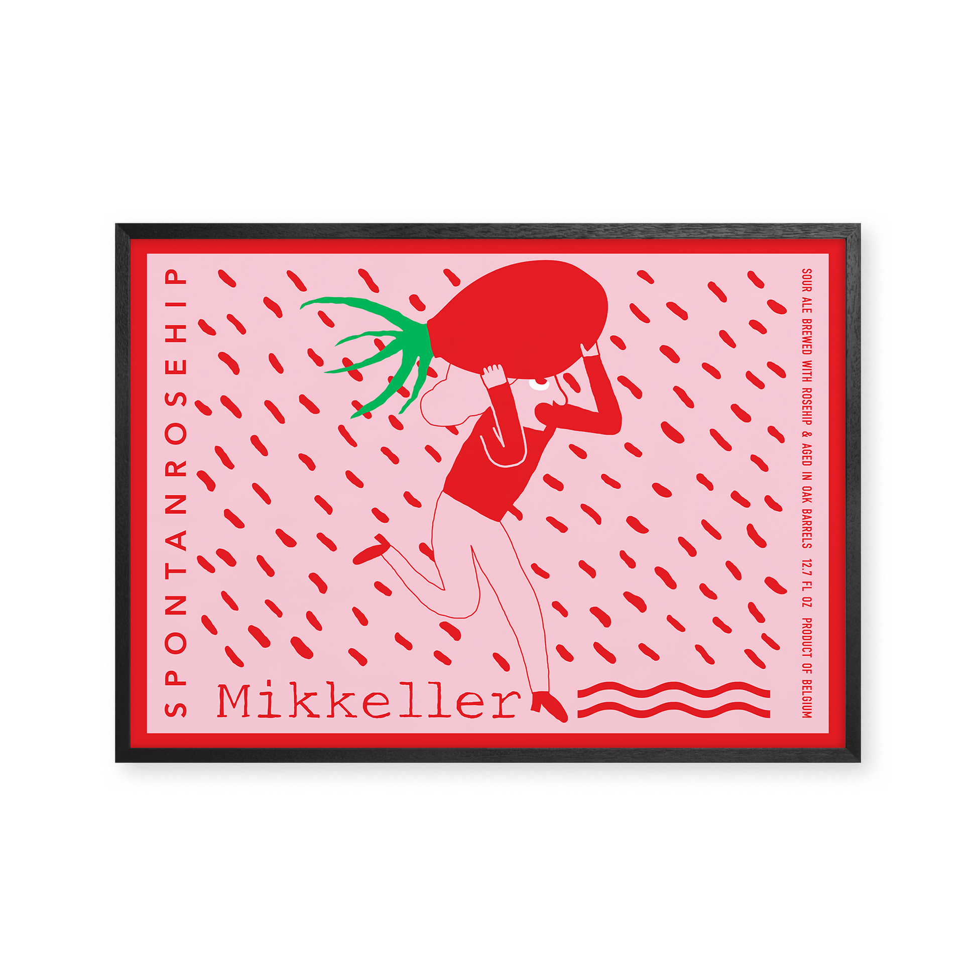 Mikkeller Prints Poster Spontanrosehip