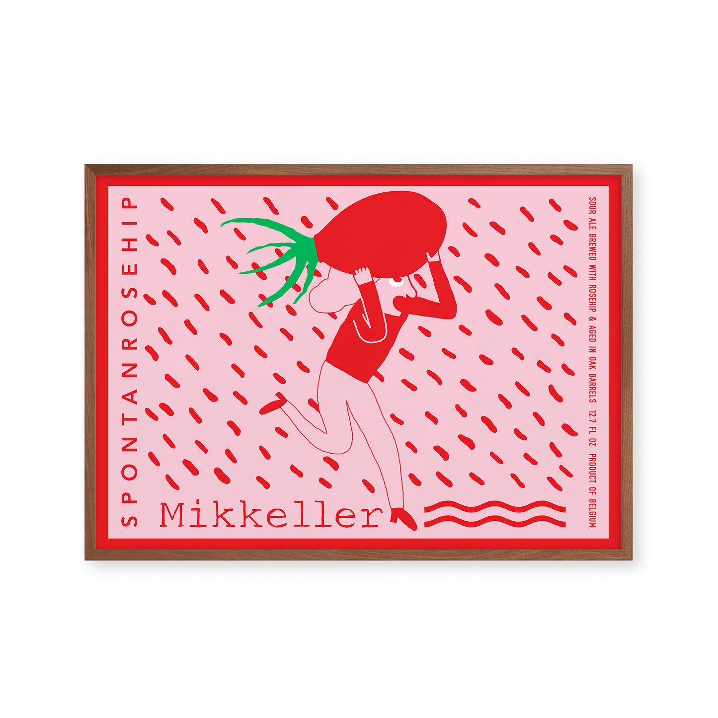 Mikkeller Prints Poster Spontanrosehip