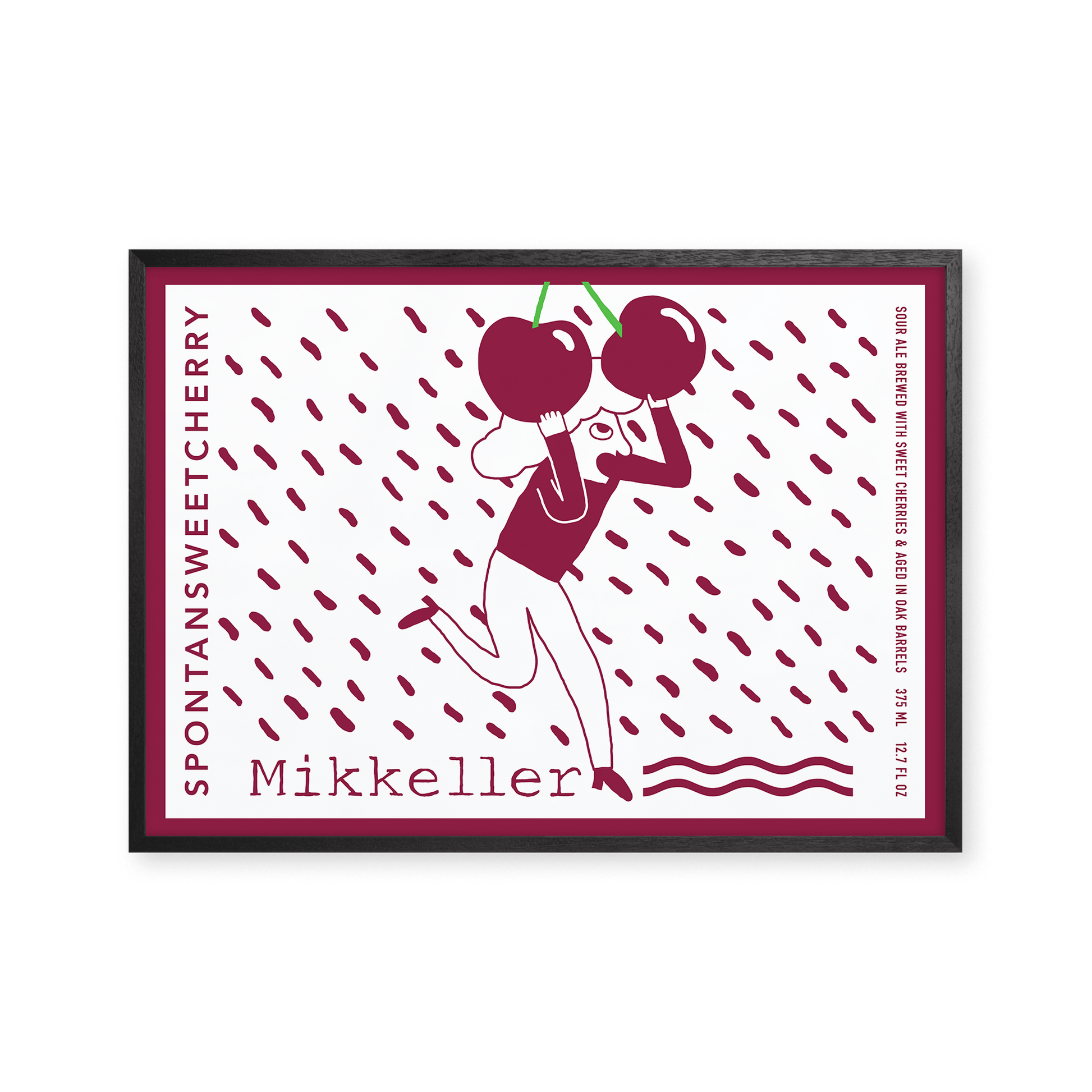 Mikkeller Prints Poster Spontansweetcherry