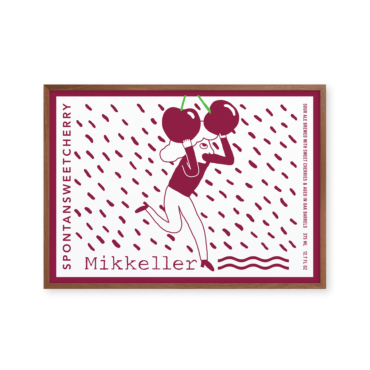 Mikkeller Prints Poster Spontansweetcherry