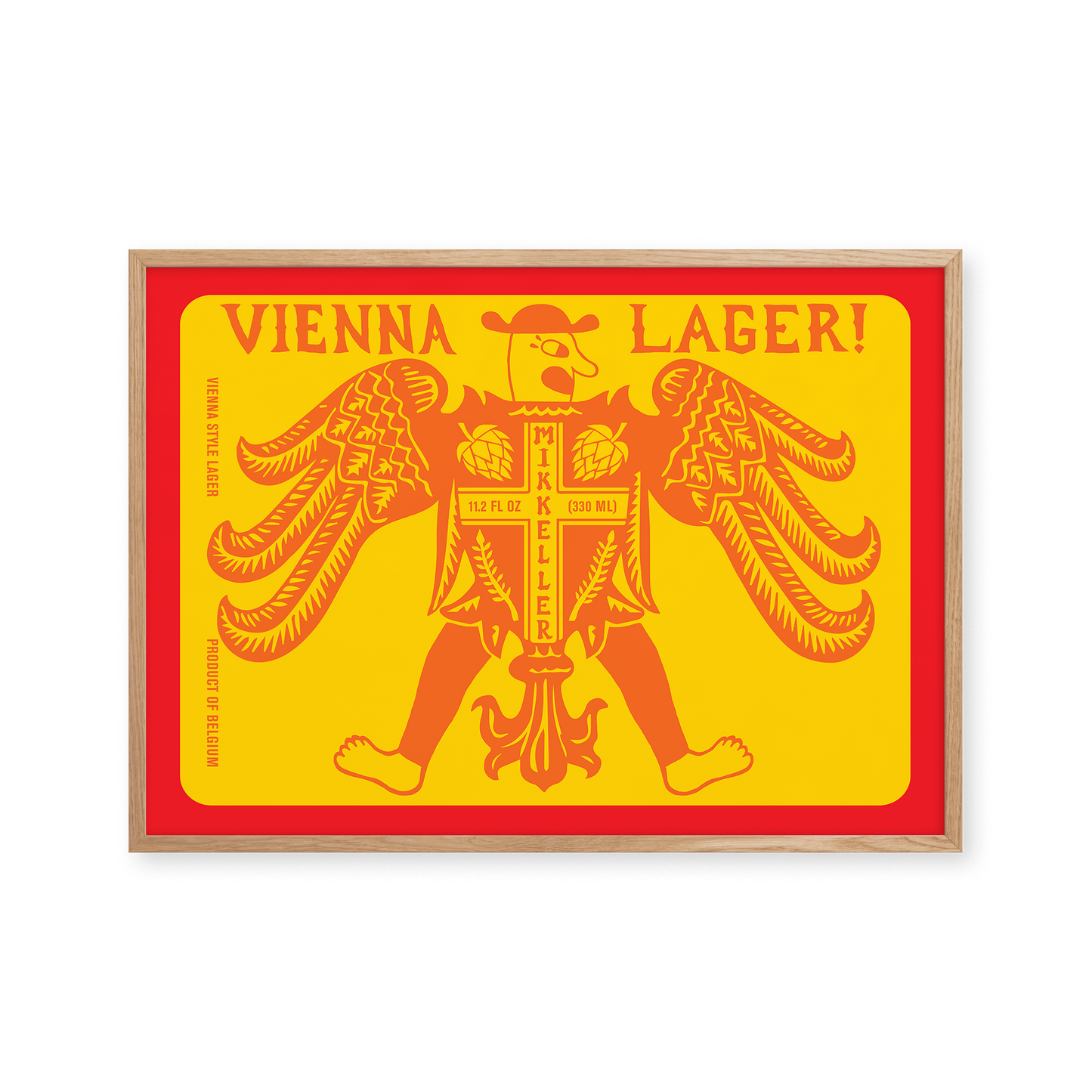 Mikkeller Prints Poster Vienna Lager