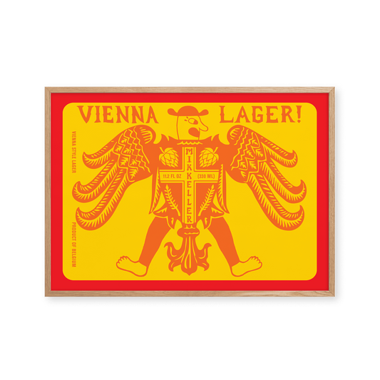 Mikkeller Prints Poster Vienna Lager