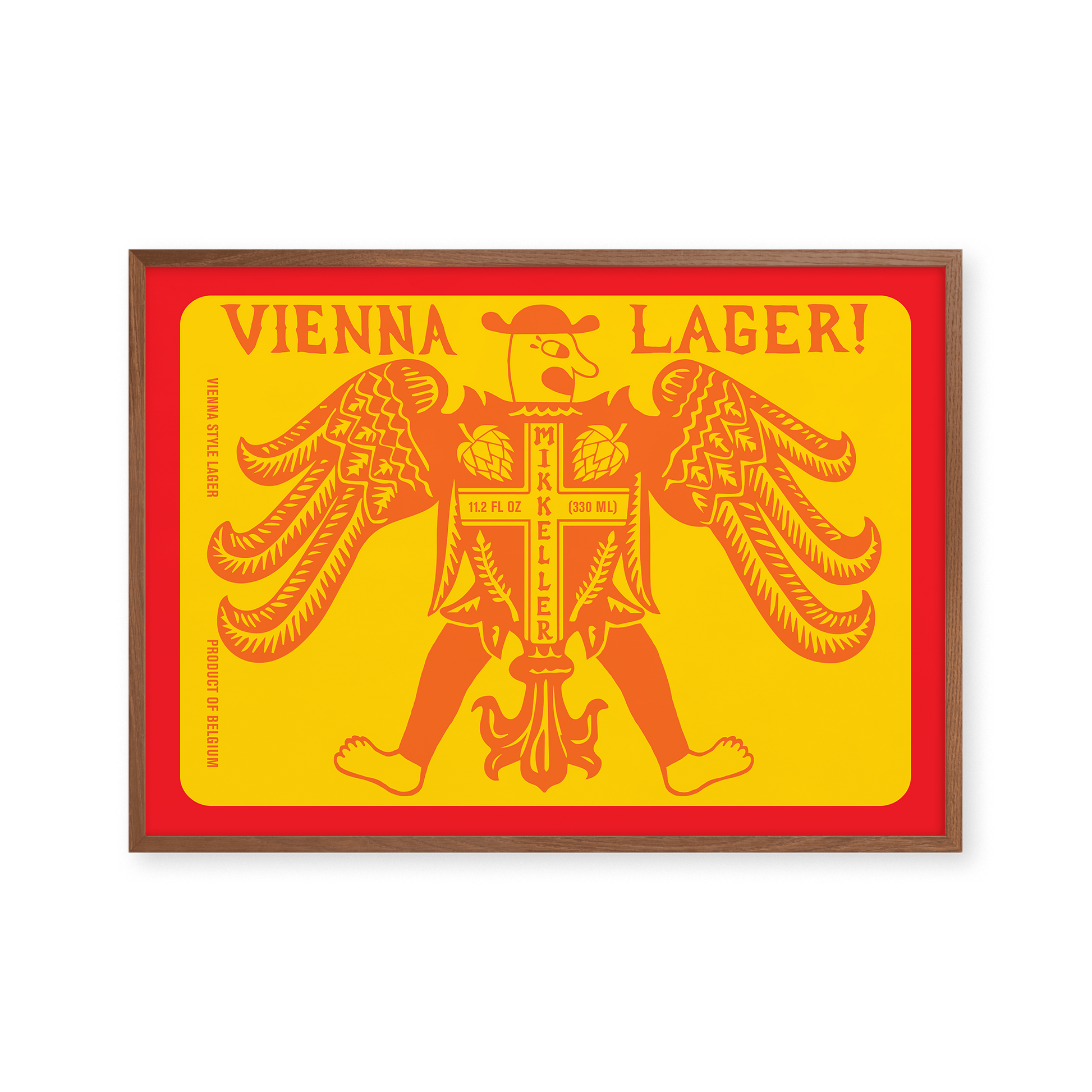 Mikkeller Prints Poster Vienna Lager