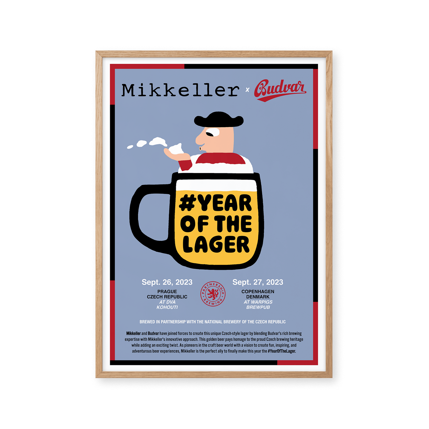 Mikkeller Prints Poster Year of the Lager