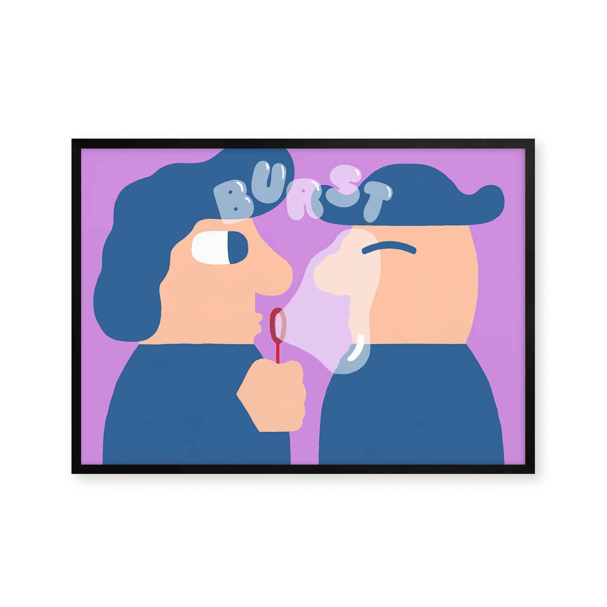 【ミッケラー/Mikkeller】正規アートポスター(Burst) Burst2.0_Sort-vandret.png?v=