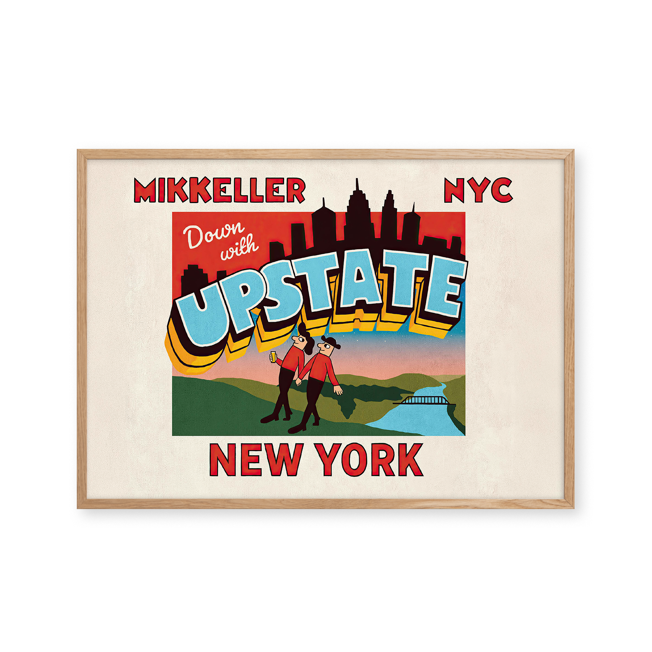 Mikkeller Prints Down With Upstate - Mikkeller Prints