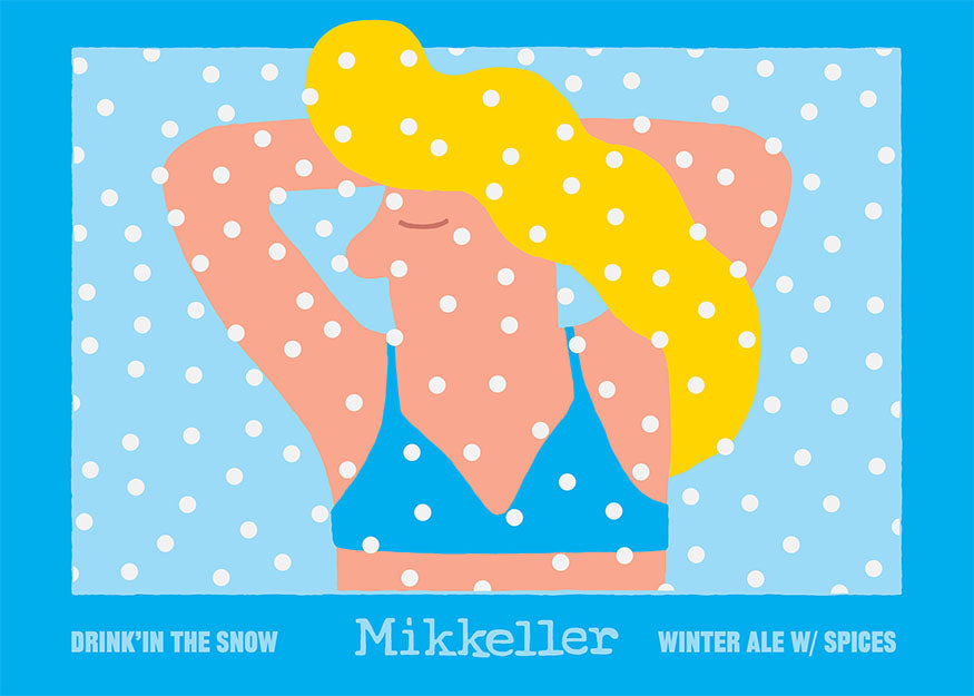 Drink in the snow - poster only