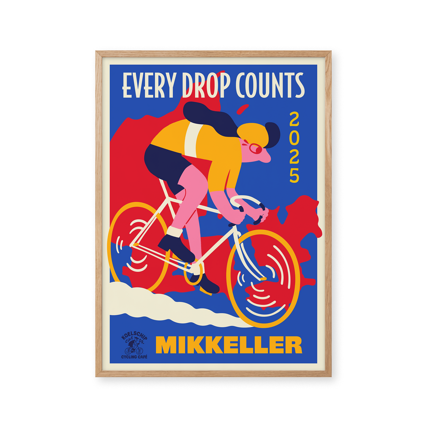 Every Drop Counts Cycling - Dark Blue