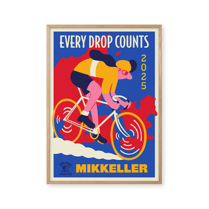 Every Drop Counts Cycling - Dark Blue