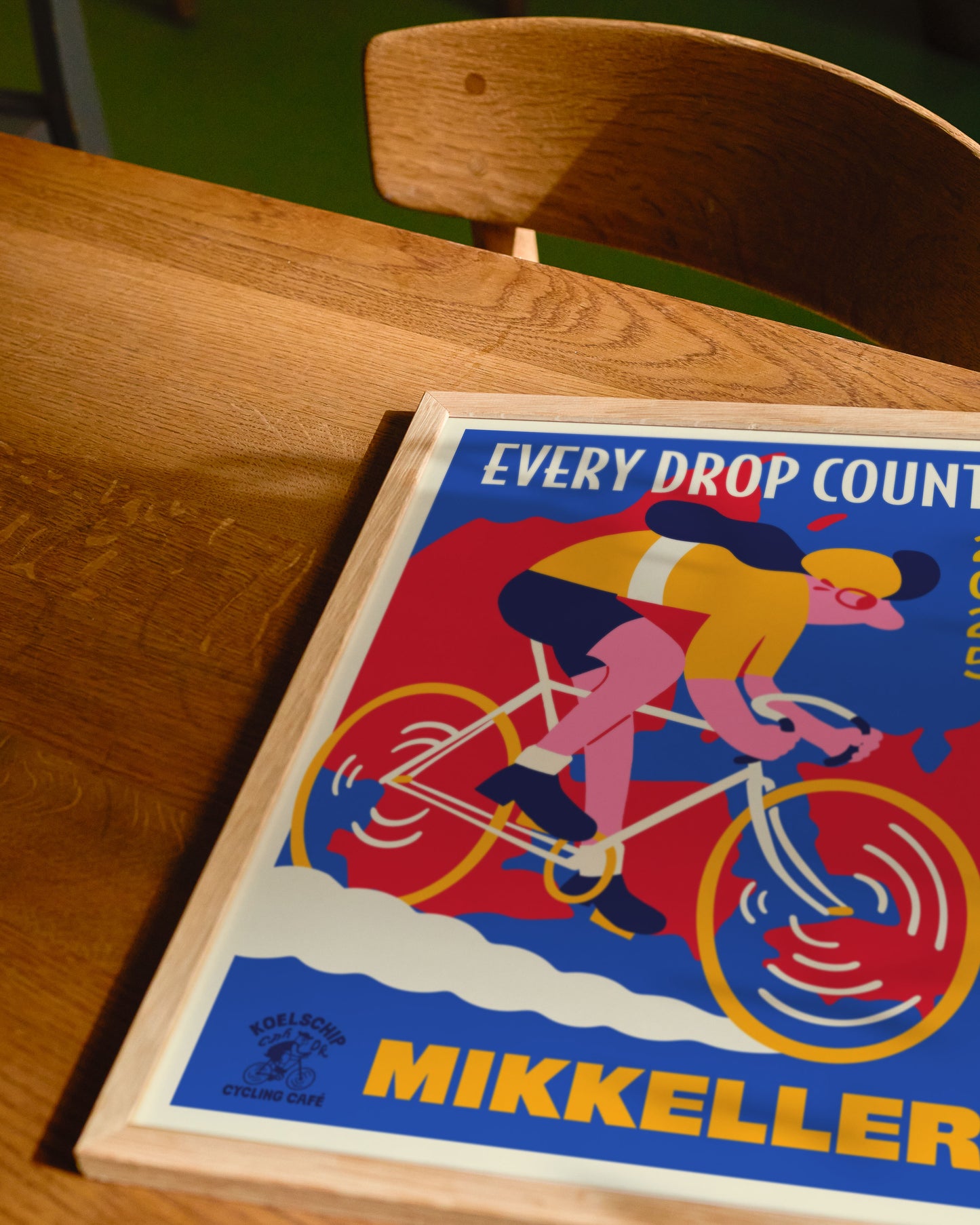 Every Drop Counts Cycling - Dark Blue