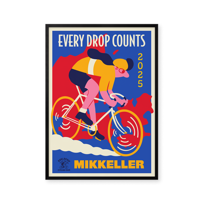 Every Drop Counts Cycling - Dark Blue