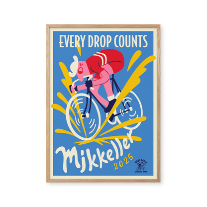 Every Drop Counts Cycling - Light Blue