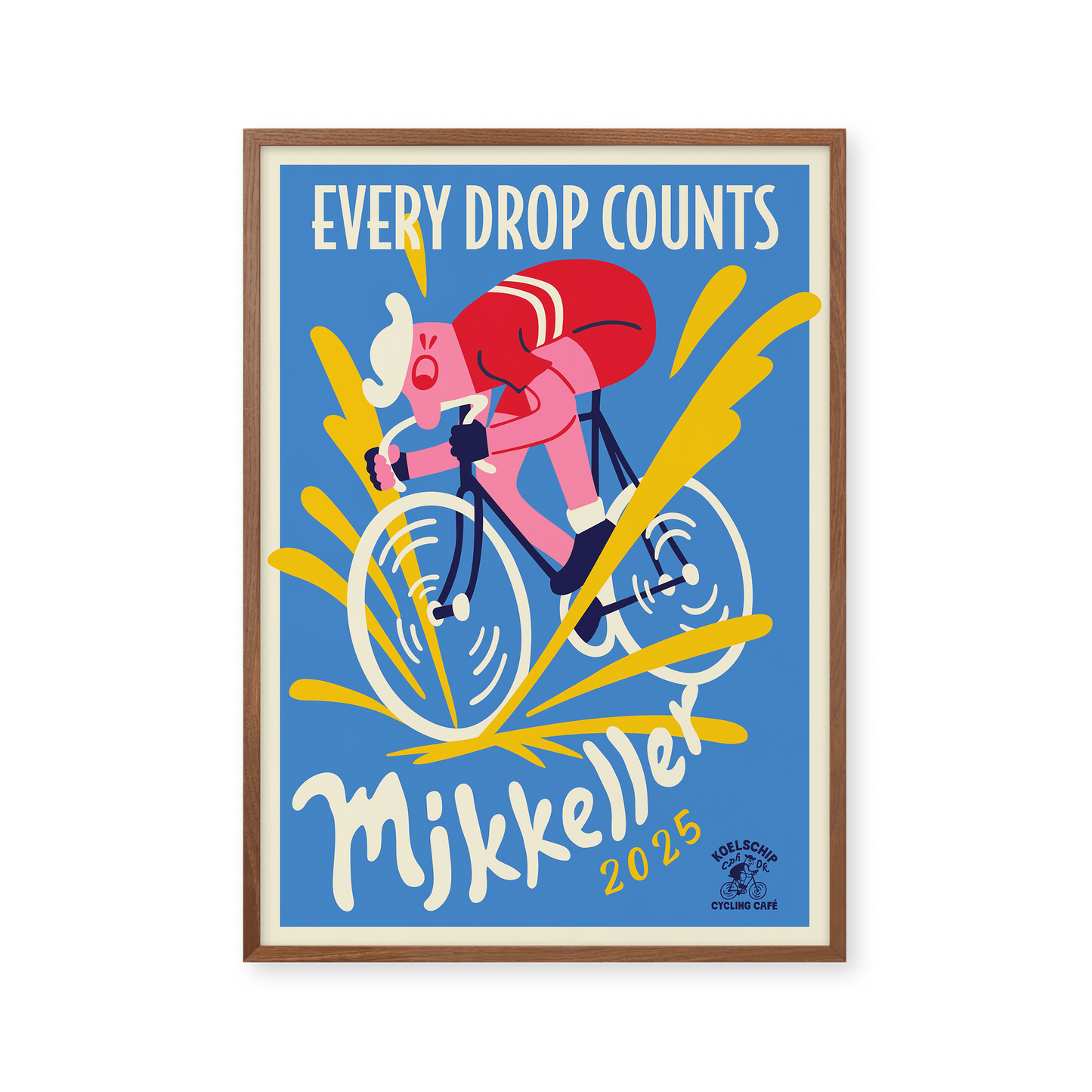 Every Drop Counts Cycling - Light Blue