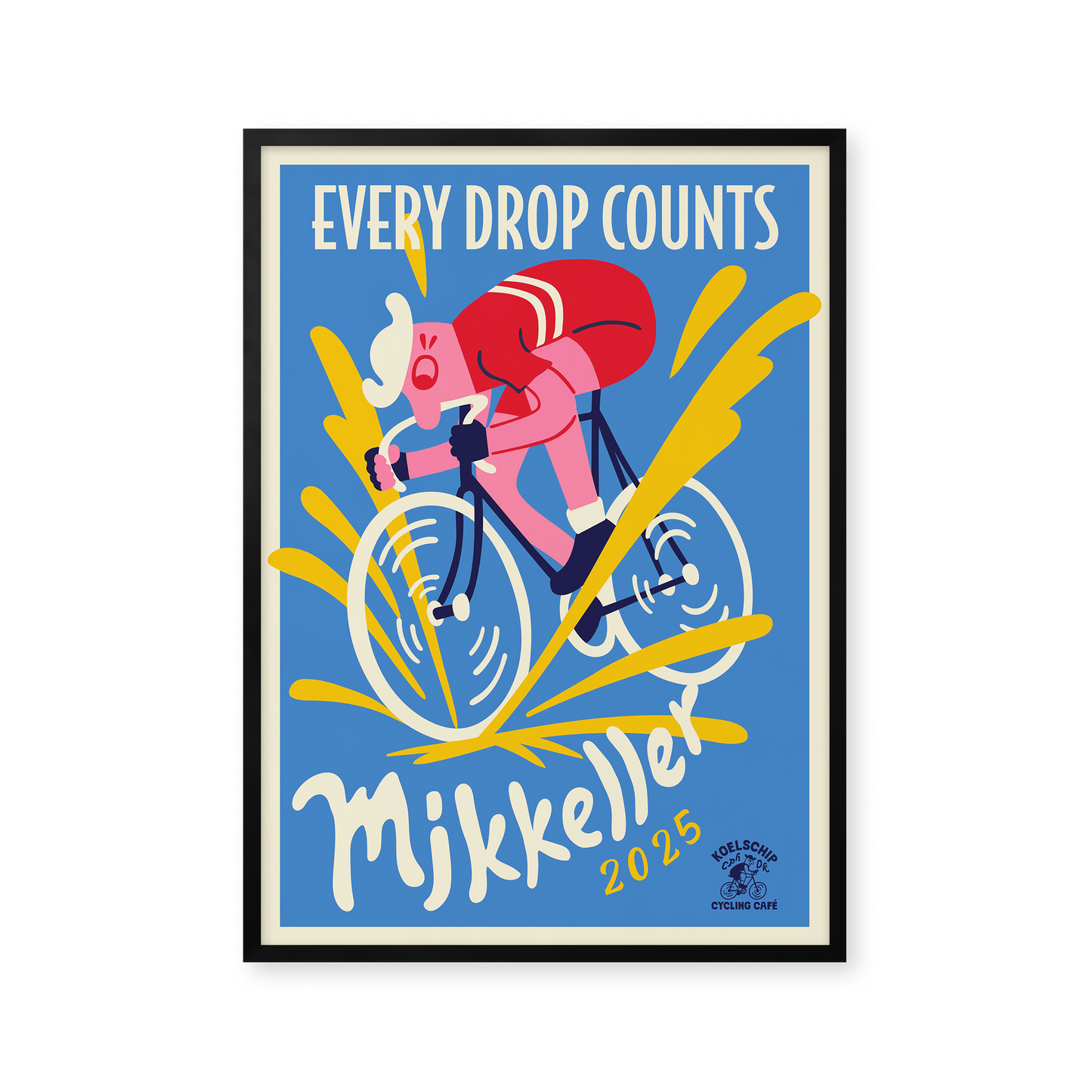 Every Drop Counts Cycling - Light Blue