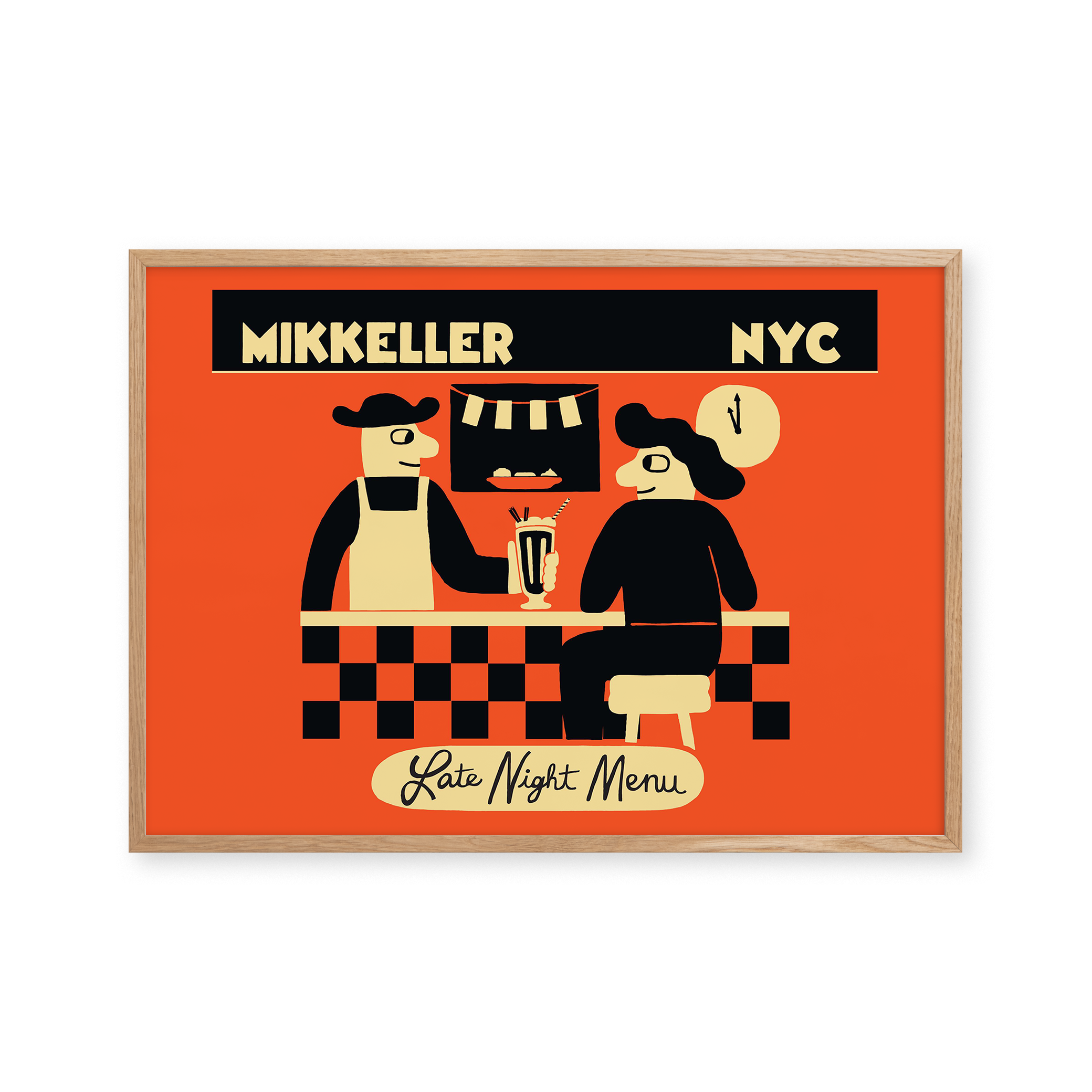 Mikkeller Prints Late Night Menu - Mikkeller Prints