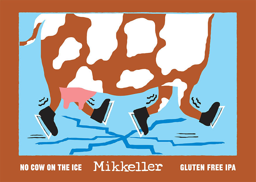 No Cow on the Ice Gluten free - poster only