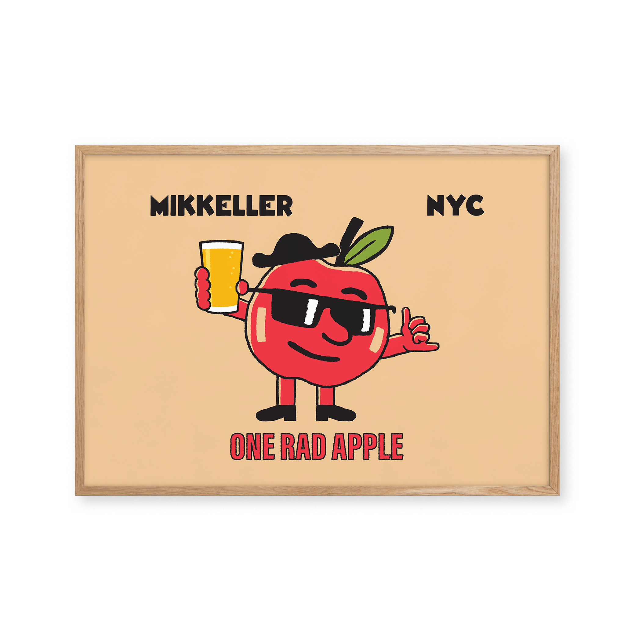 Mikkeller Prints One Rad Apple - Mikkeller Prints