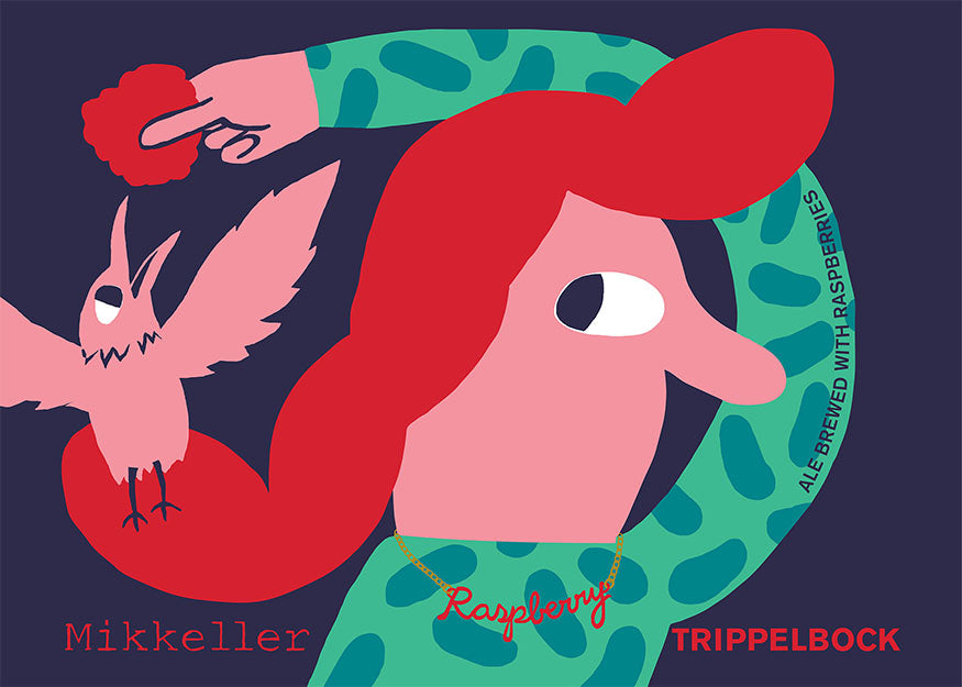 Raspberry Trippelbock - poster only