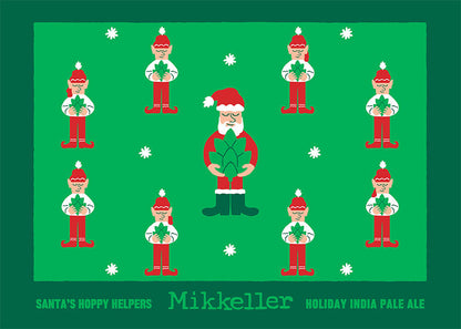 Santas Hoppy Helpers - poster only