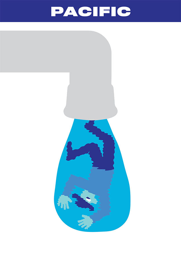 Water Series Pacific - poster only