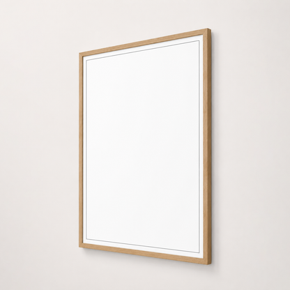 Solid Oak Frame