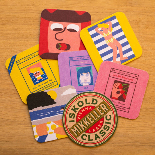 Mikkeller Prints Coasters 3-pack of Mikkeller coasters