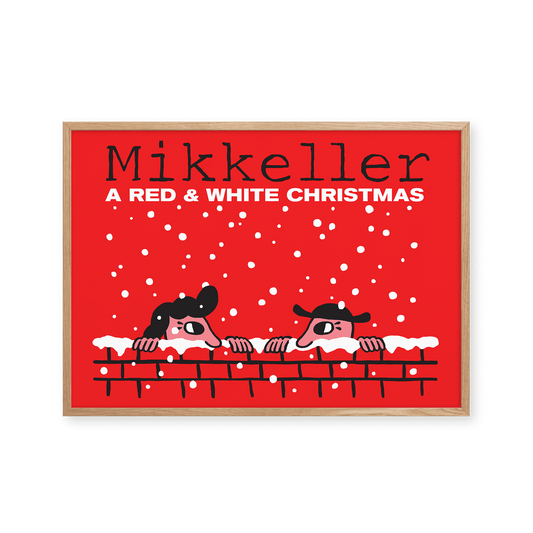 Mikkeller Prints Poster A Red & White Christmas