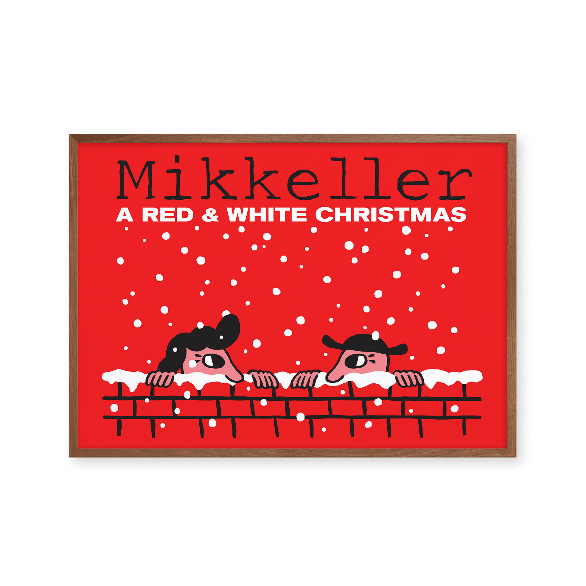 Mikkeller Prints Poster A Red & White Christmas