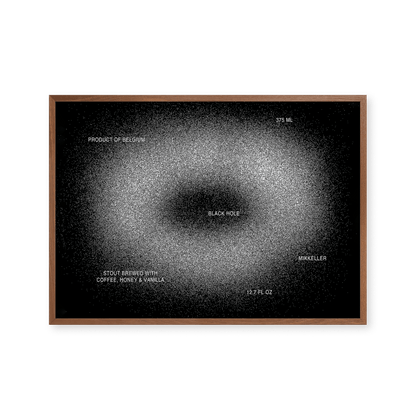Mikkeller Prints Poster Black Hole