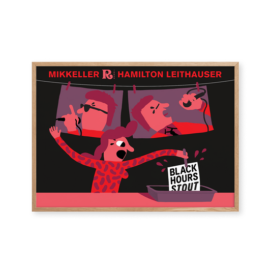 Mikkeller Prints Poster Black Hours