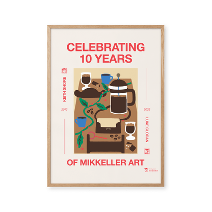 Mikkeller Prints Poster Celebrating 10 Years