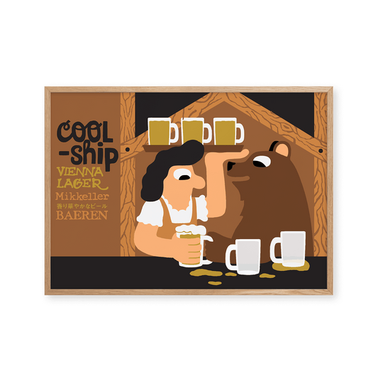 Mikkeller Prints Poster Cool-ship Vienna Lager