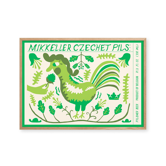 Mikkeller Prints Poster Czechet Pils