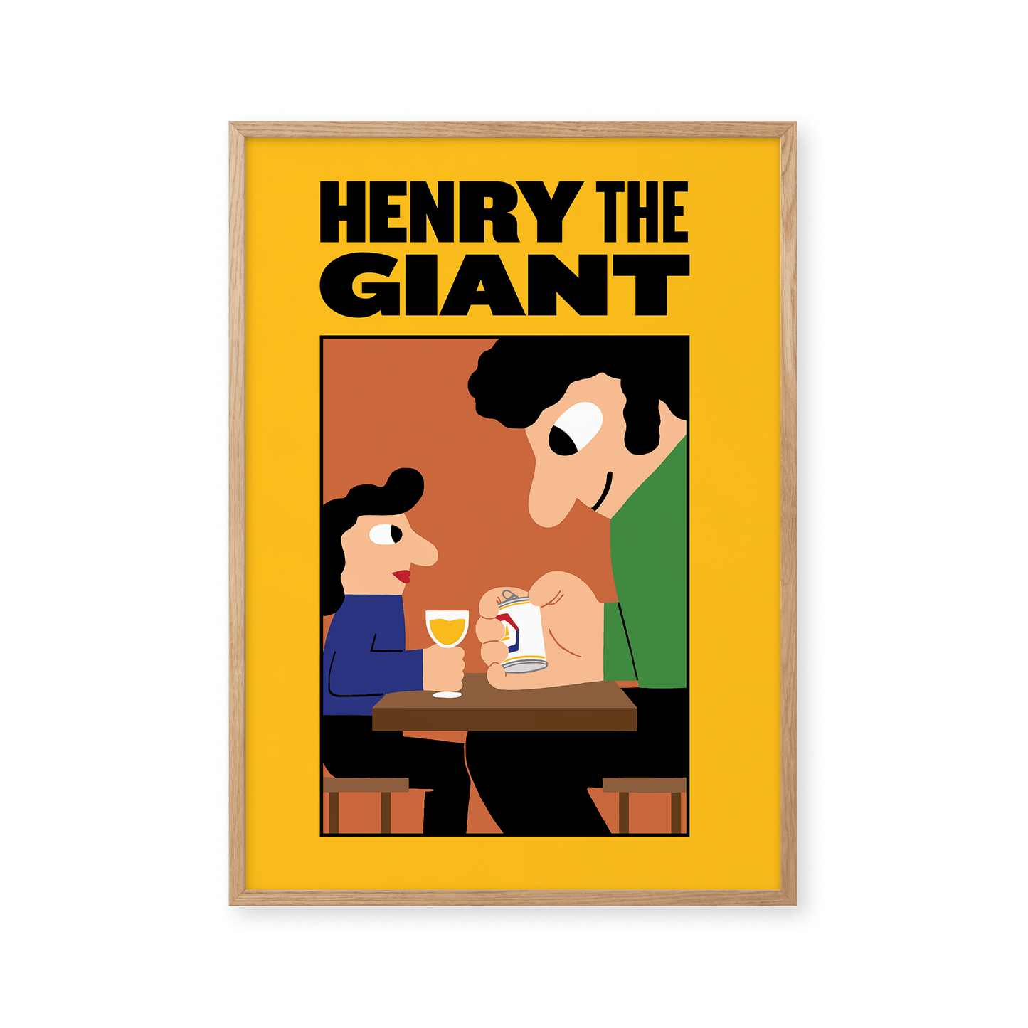 Mikkeller Prints Poster Henry the Giant
