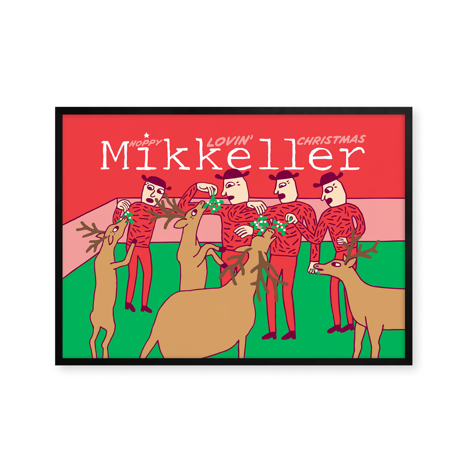 Mikkeller Prints Poster Hoppy Lovin Christmas