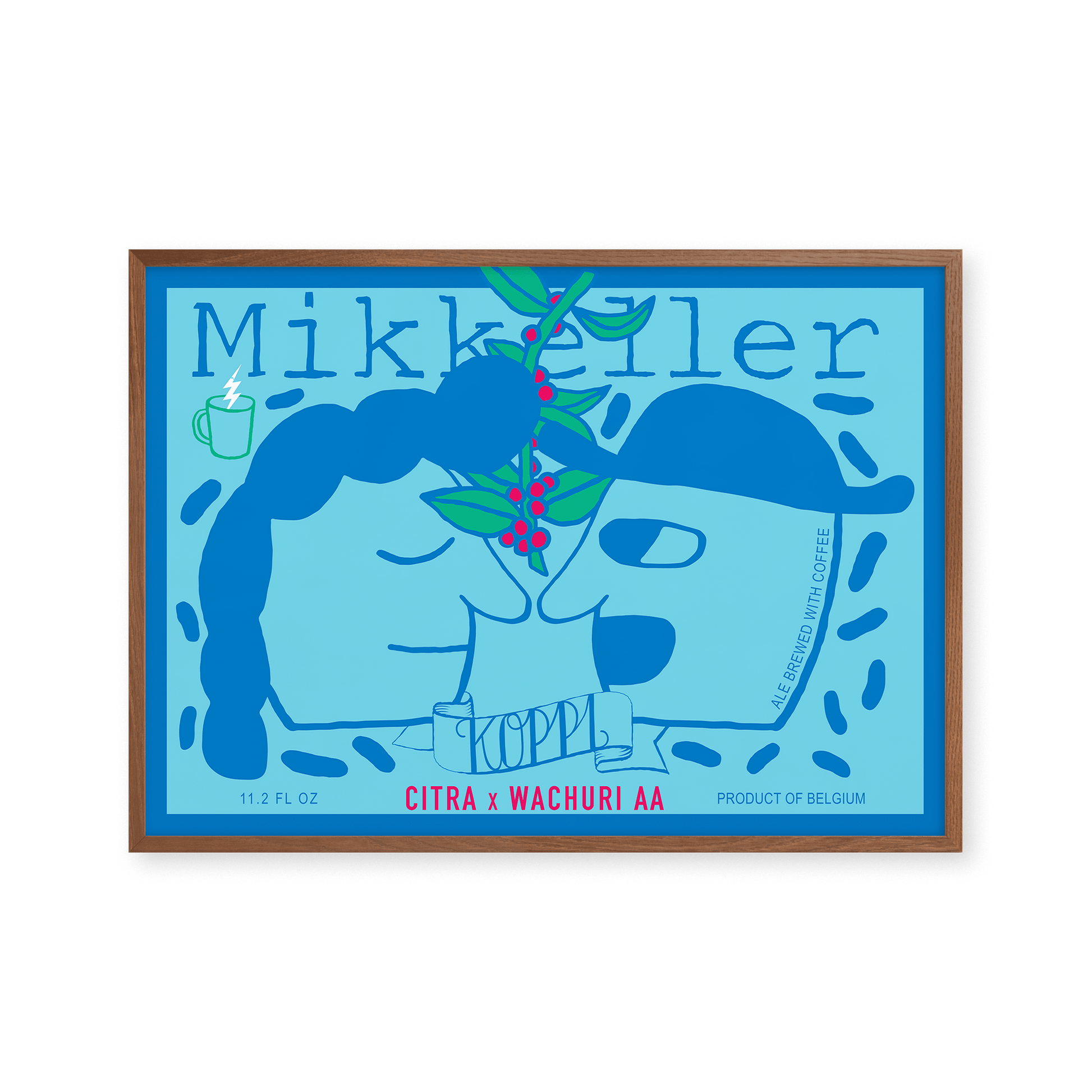 Mikkeller Prints Poster KOPPI - CITRA WACHURI AA