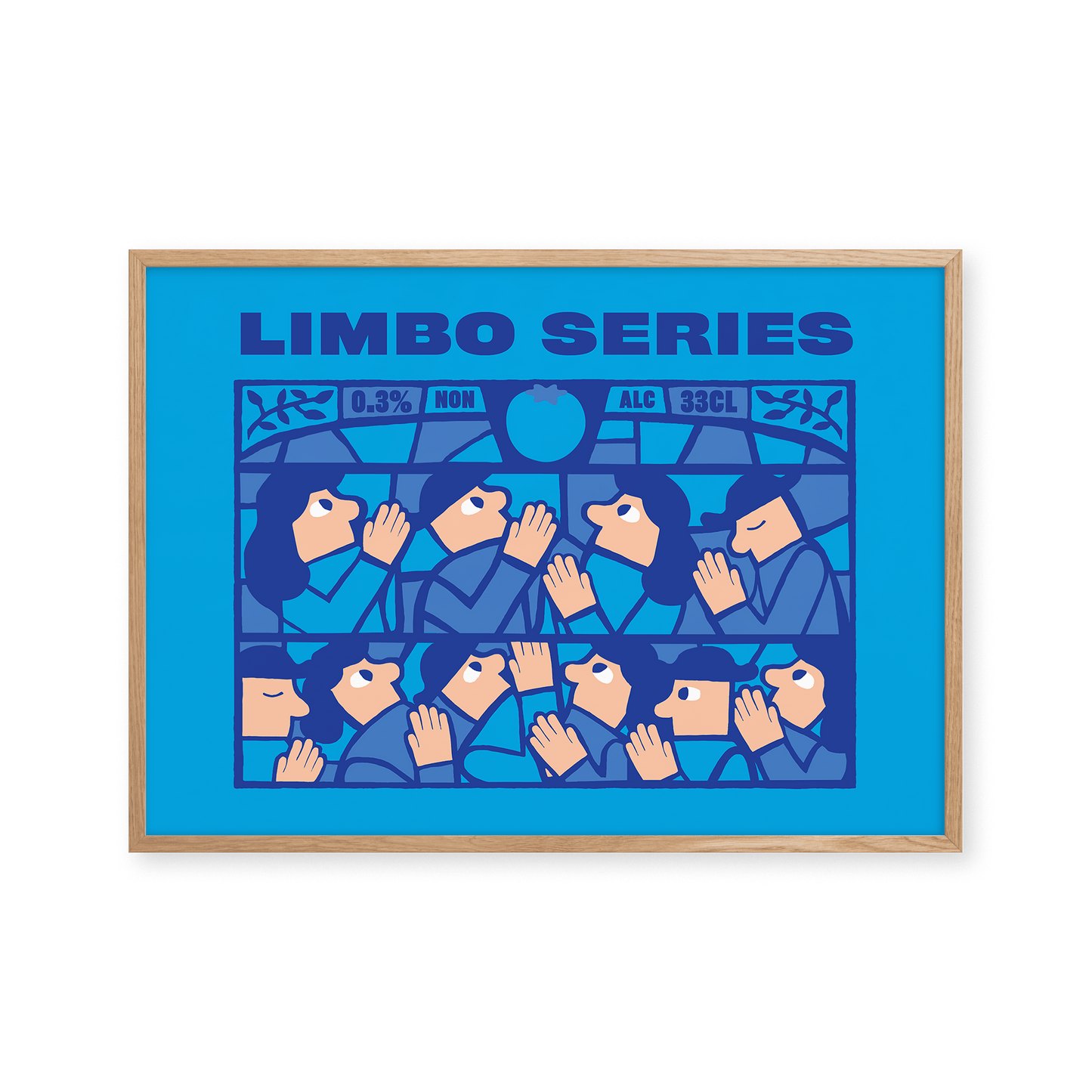 Mikkeller Prints Poster Limbo Series Blueberry