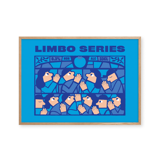 Mikkeller Prints Poster Limbo Series Blueberry