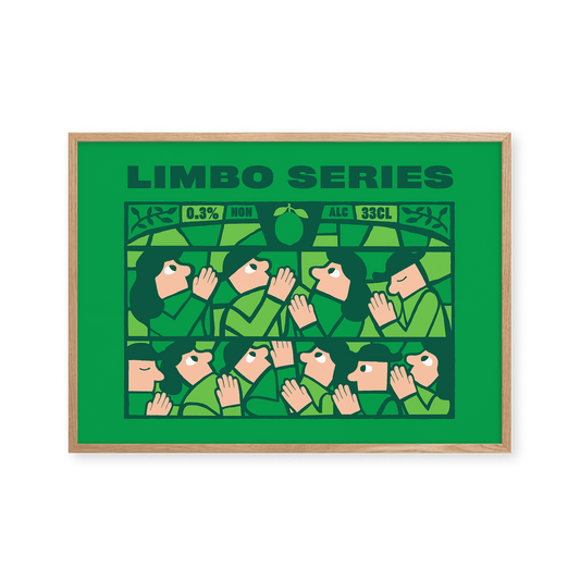 Mikkeller Prints Poster Limbo Series Lime