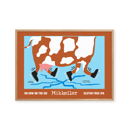 Mikkeller Prints Poster No Cow on the Ice Gluten free