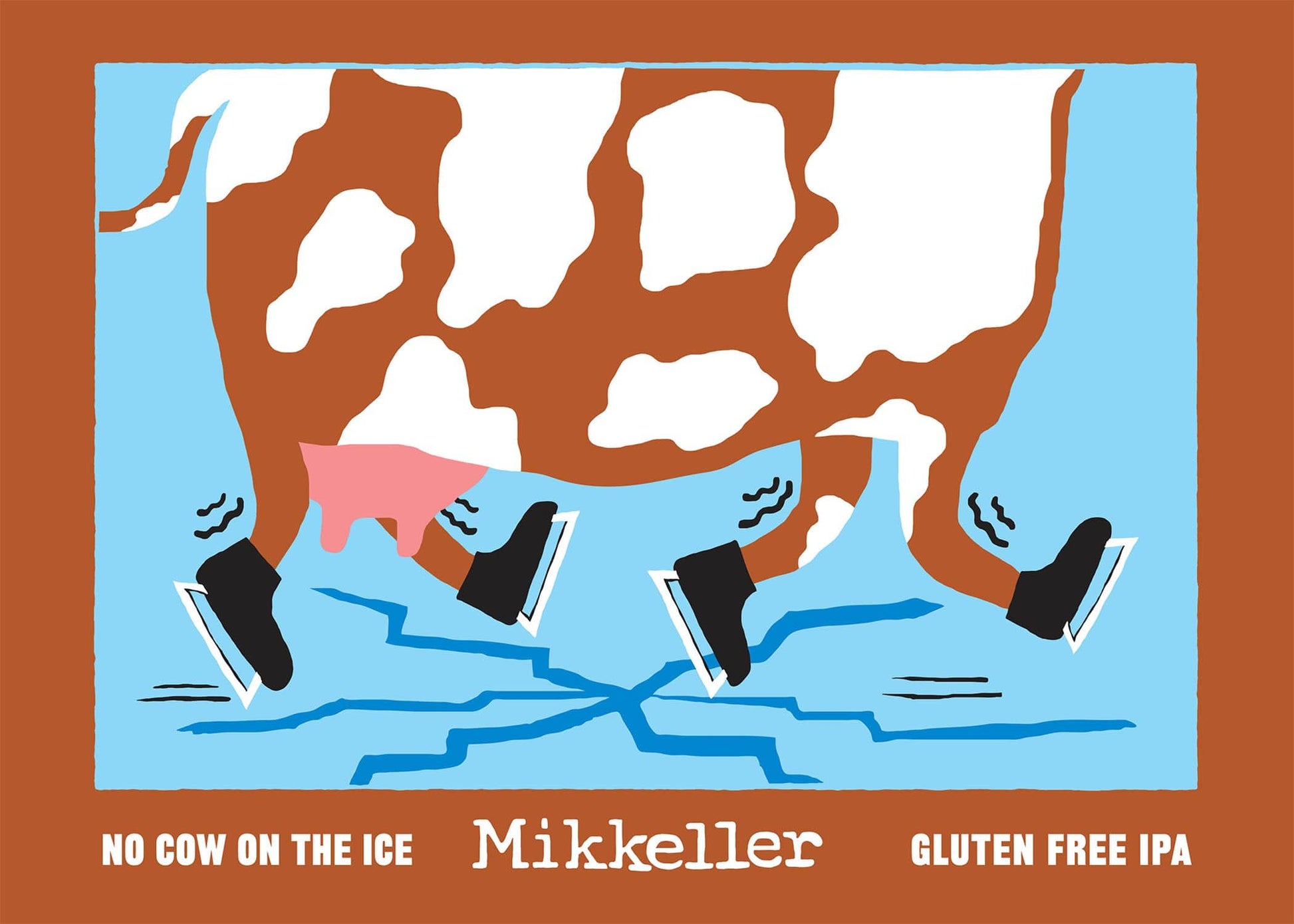 Mikkeller Prints Poster No Cow on the Ice Gluten free