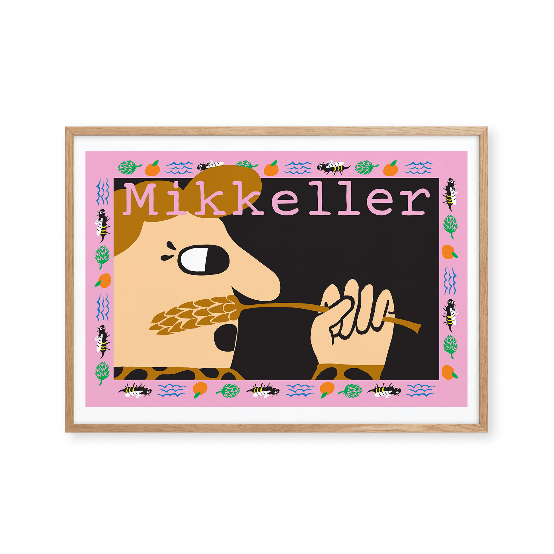 Mikkeller Prints Poster Oat Love