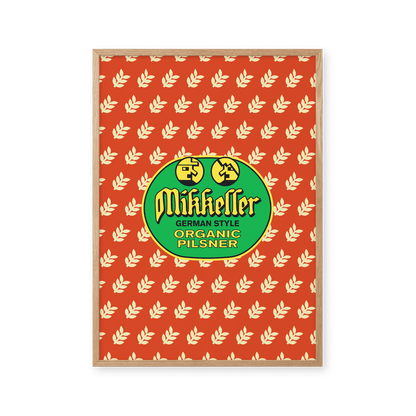 Mikkeller Prints Poster Organic German Pilsner
