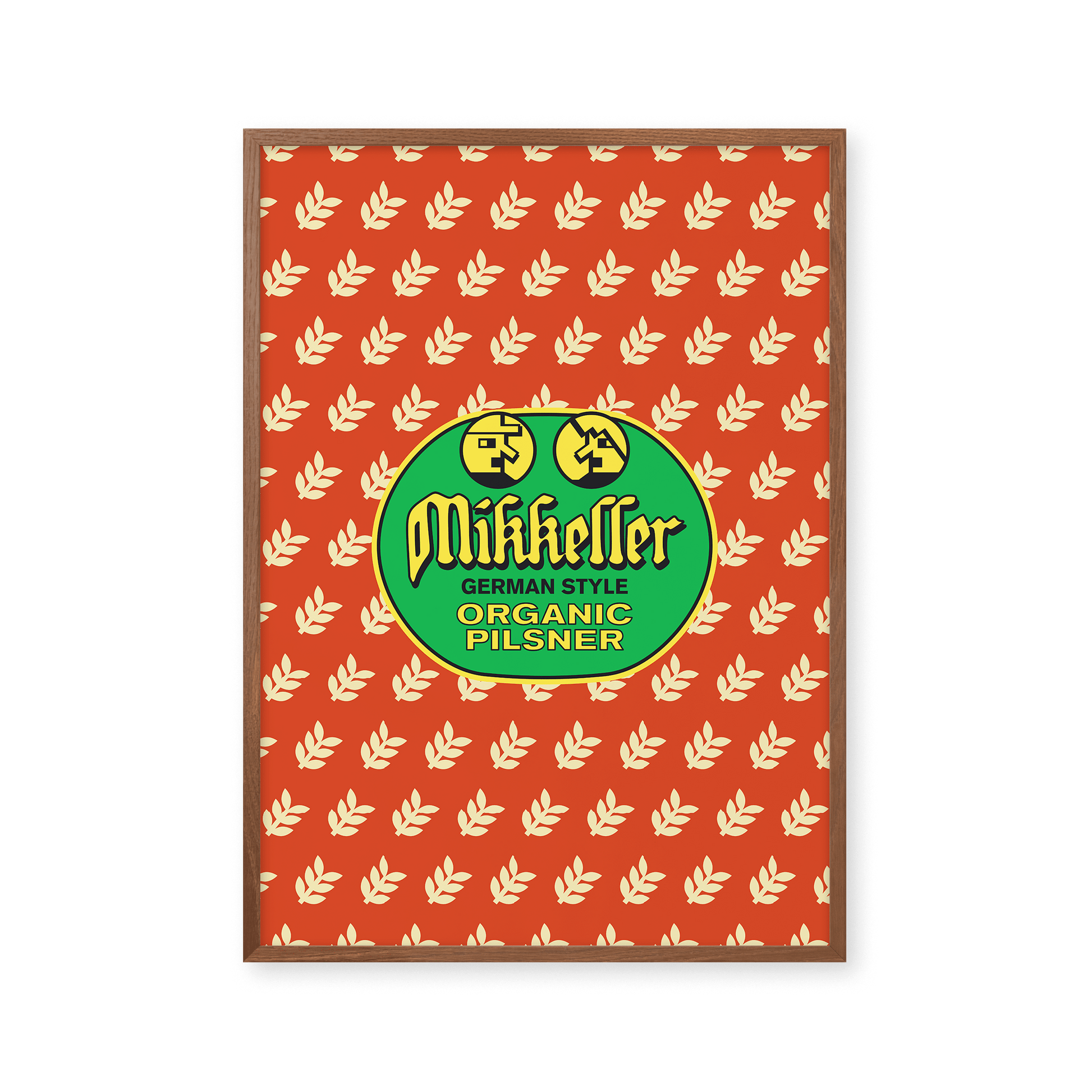 Mikkeller Prints Poster Organic German Pilsner